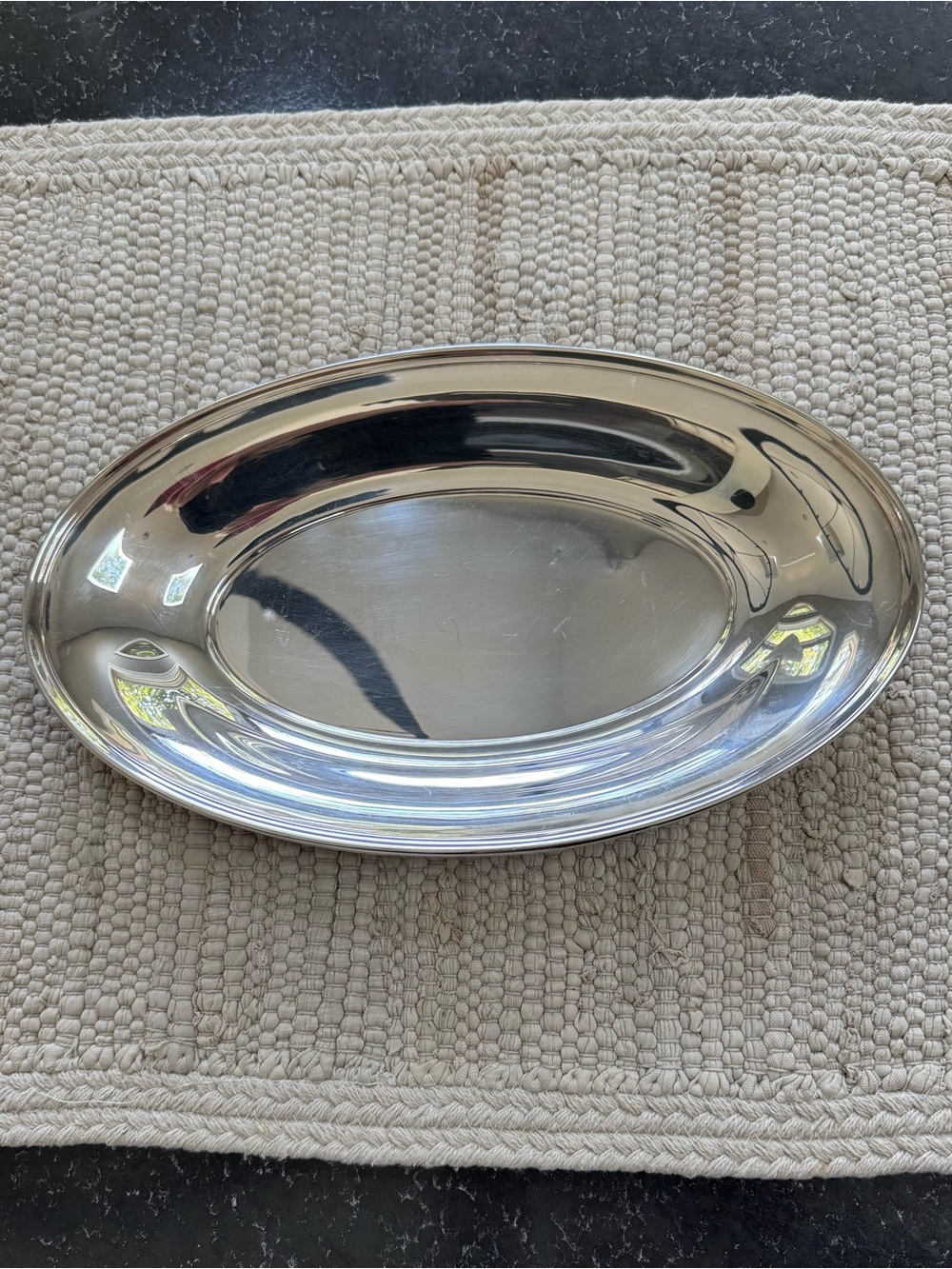Vintage Gorham Oval Silver Plated Serving Platter 12.5”